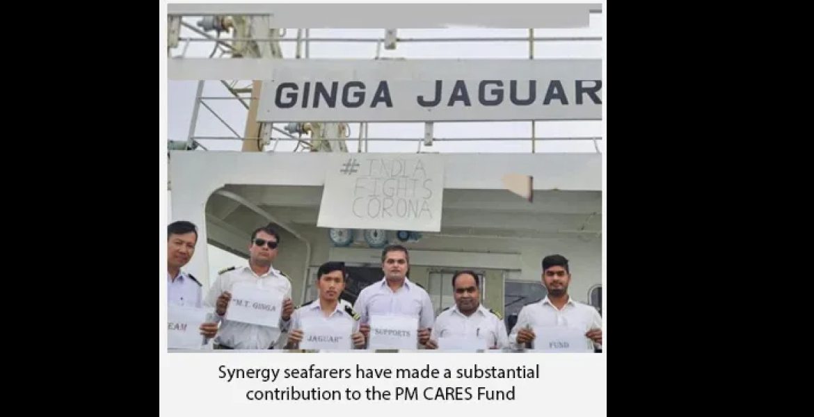 Synergy Marine Group Seafarers Donate to COVID-19 Relief Fund