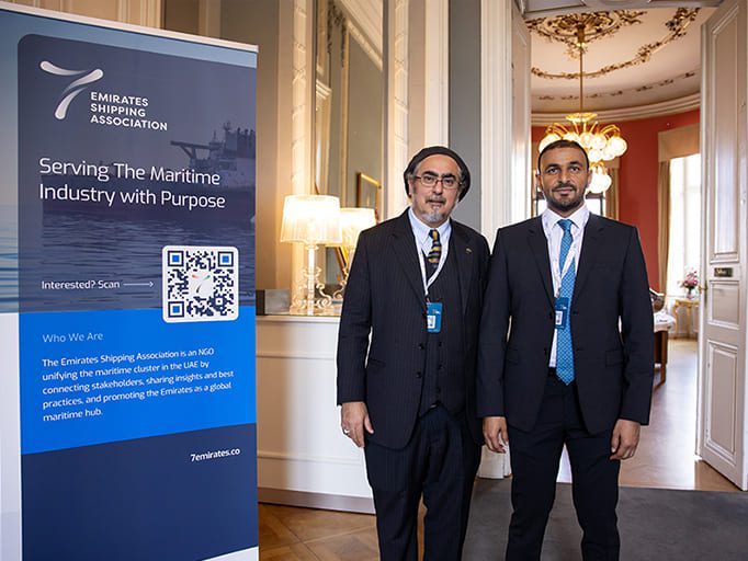 Emirates Shipping Association & A.P. Moller-Maersk team at MLP 2024
