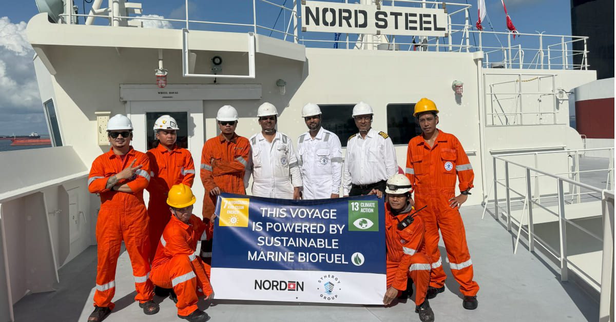 Synergy Marine Group Reaffirms Commitment to Sustainable Shipping on World Biofuel Day