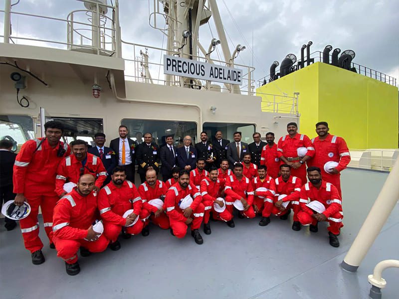 Entire crew of Precious Adelaide Medium range tanker