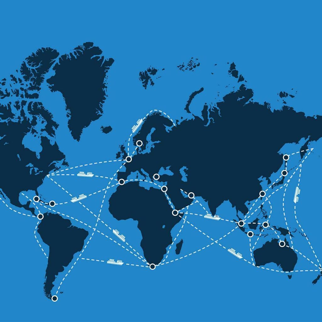 Geopolitical Tensions impact in global shipping route
